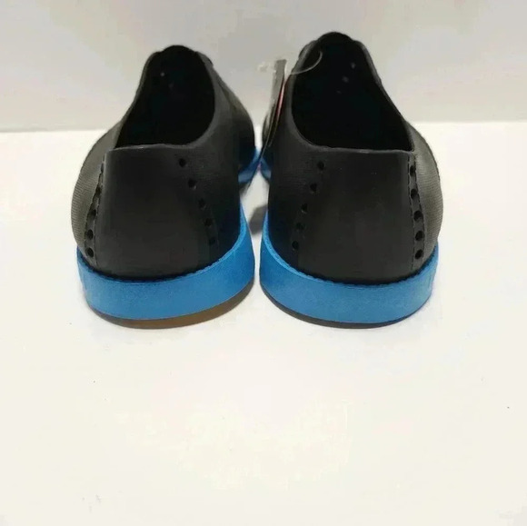 Biion Womens Golf Shoes Size 6 Eva The Oxford Black Blue NEW Spikeless - Picture 6 of 7